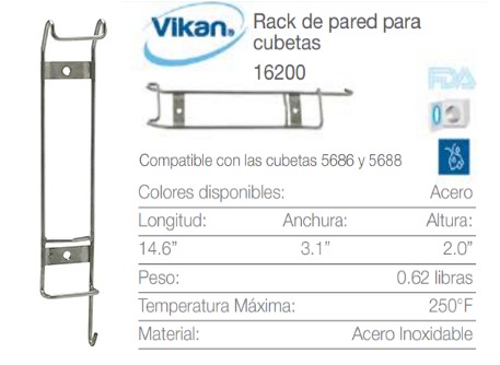 Colgadores de pared para cubetas